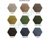 korkowe panele ścienne STRIPE granatowy - 5